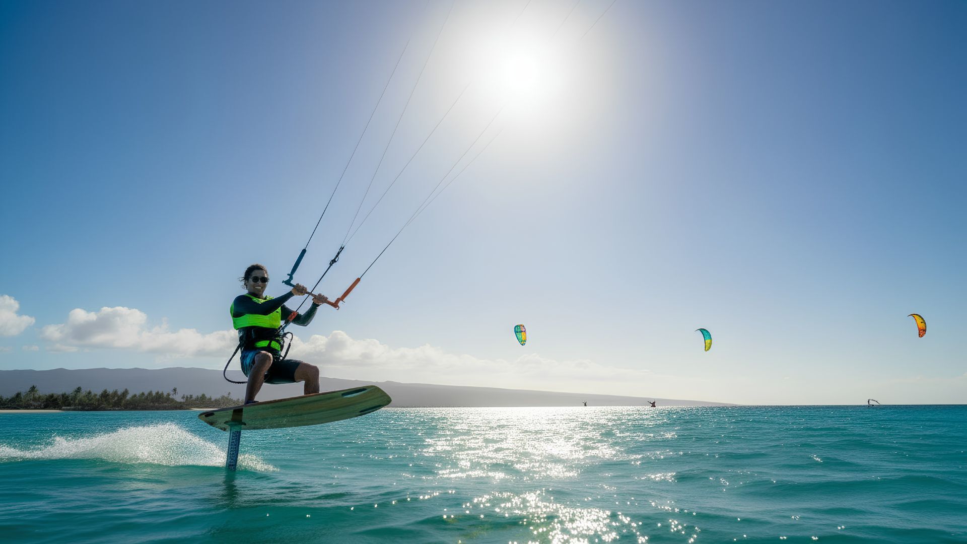 Kitefoilen in Italië