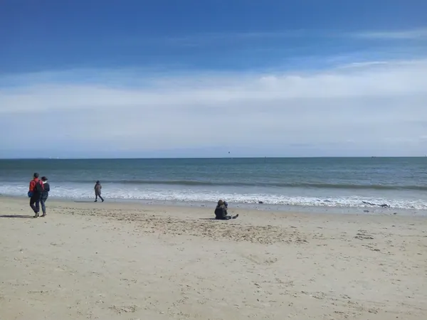 Grande plage de Carnac