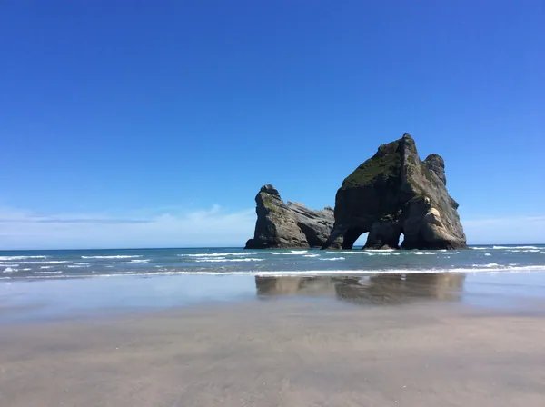 Wharariki Beach