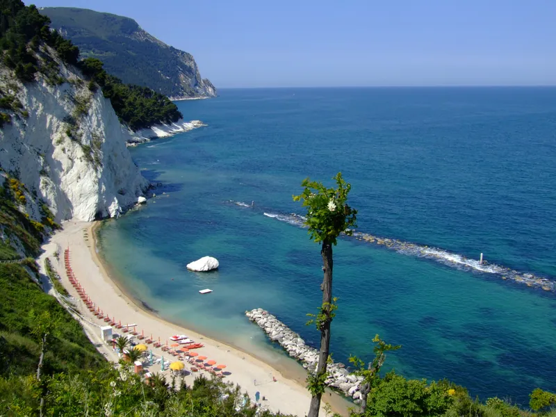 Beach of Numana Alta